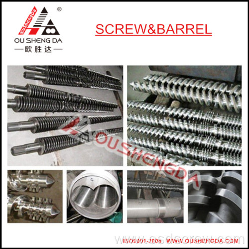 Extruder Conical Twin Screw Barrel for masterbach/pelletizing/granules